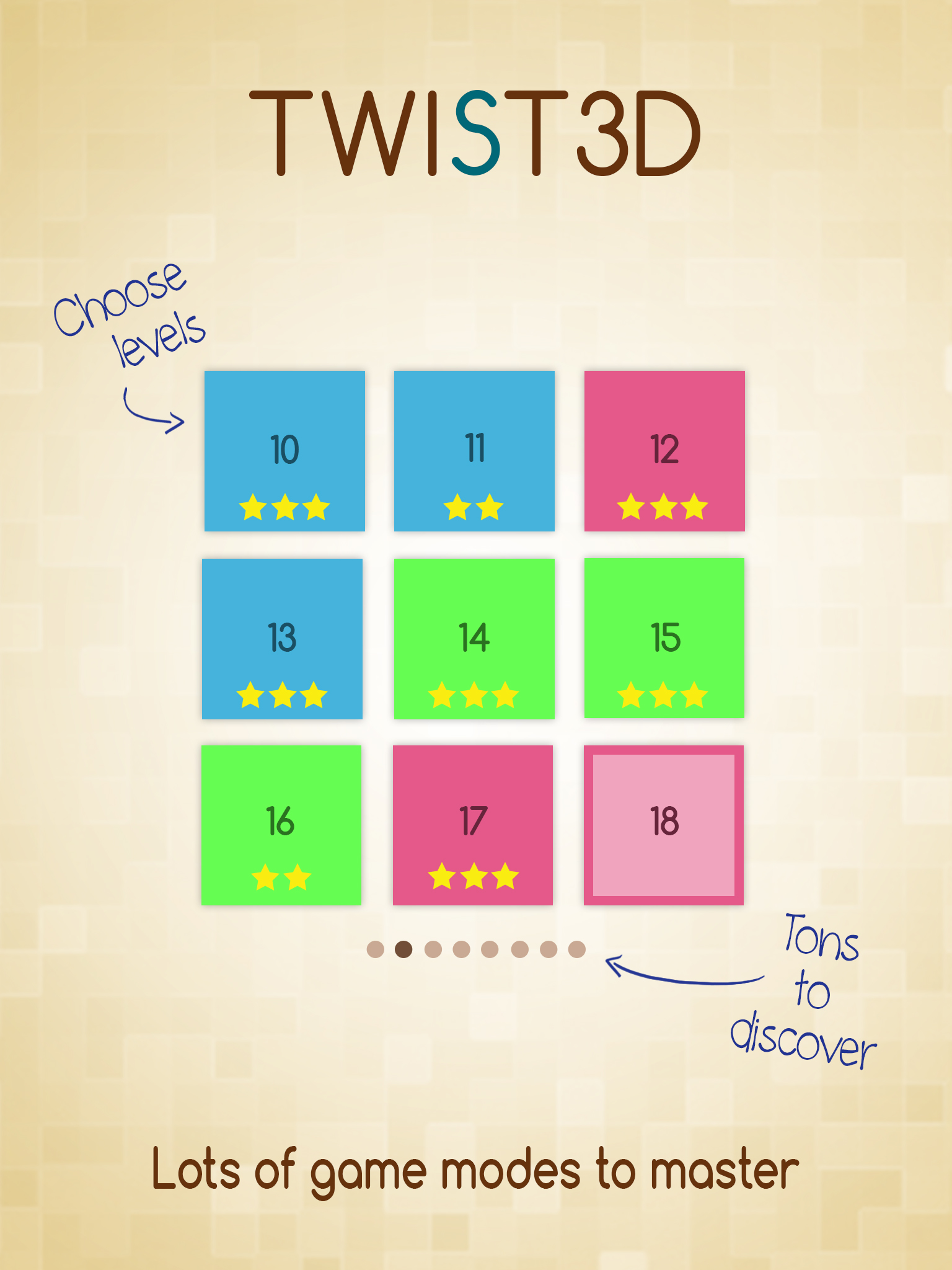 Lots of Game Modes to Master